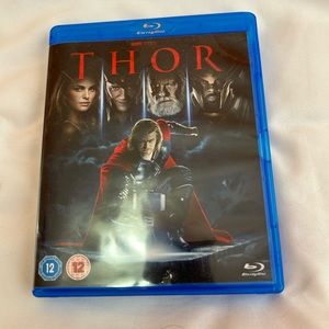THOR Blu-ray DVD.